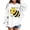 White1, variant on Girls Cartoon Graphic Print Lightweight Hooded Sweatshirt, Drop Shoulder Long Sleeve Casual Pullover Hoodie for Kids School Outdoor Spring Autumn Wear(White1,8-9 Years)