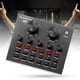 thumbnail image 2 of Tarjeta de sonido V8 Plug & Play, larga vida útil, Metal, 12 efectos de sonido, práctica, portátil, tarjeta de sonido compatible con Bluetooth en vivo, 2 of 5