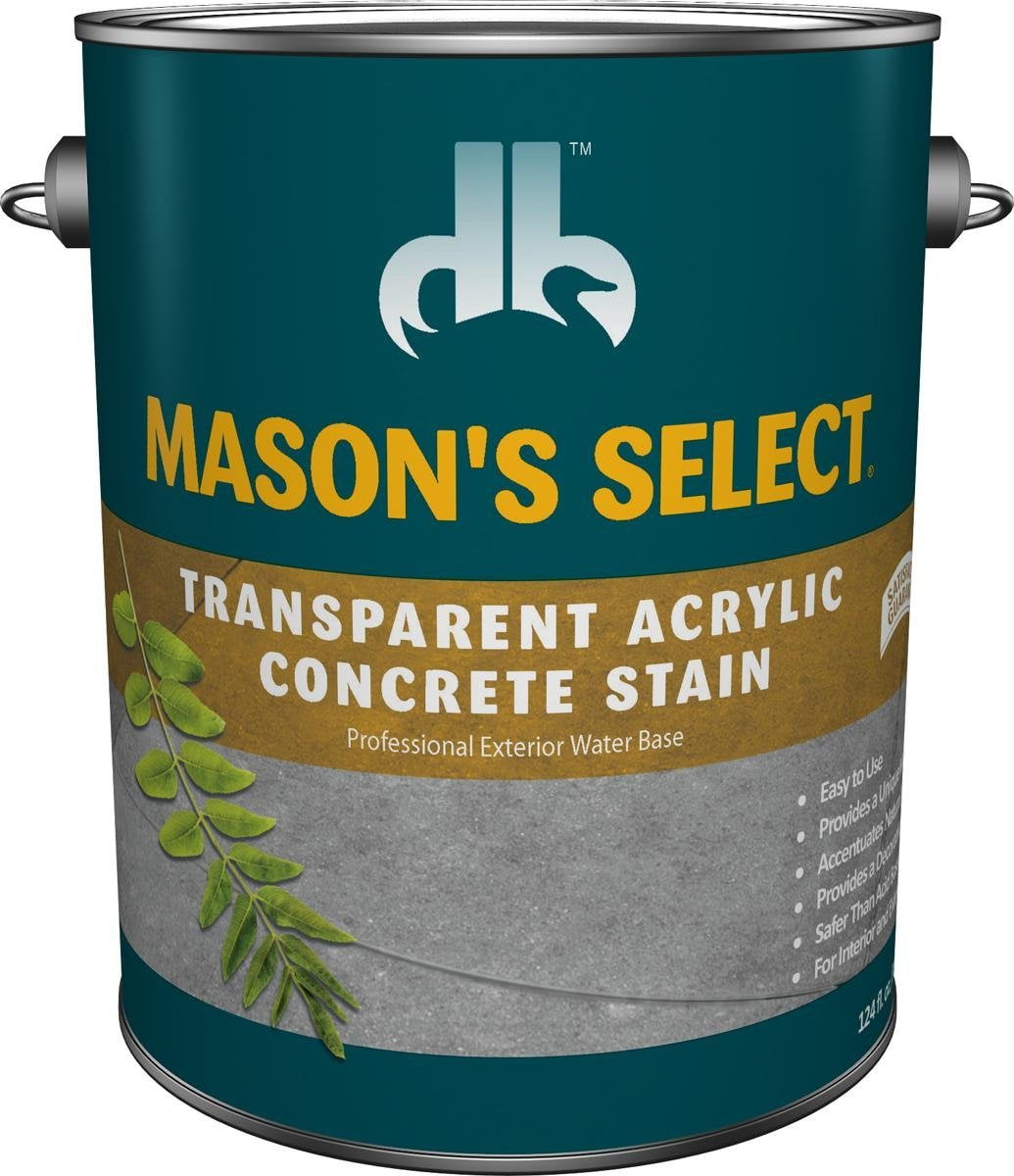 Mason'S Select Transparent Concrete Stain Terra Cotta 1 Gl - Walmart.com