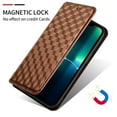 thumbnail image 3 of Feishell for Samsung Galaxy S25 Ultra Wallet Case,Luxury PU Leather Wallet Protective Cover with ID Credit Card Cash Holder Magnetic Closure Flip Kickstand Shockproof Phone Case,Brown, 3 of 8