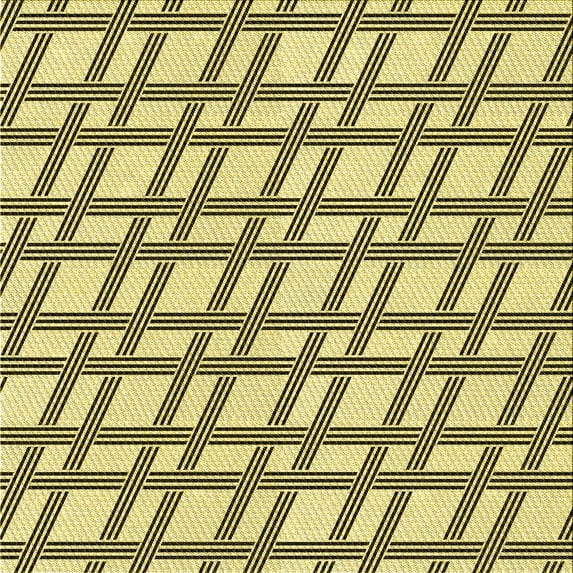 Ahgly Company Indoor Square Patterned Oak Brown Area Rugs, 8' Square