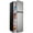 Silver, variant on Tacool Small Mini Fridge with Top Freezer Compact Refrigerator Dual Door with Adjustable Thermostat Black for Home New