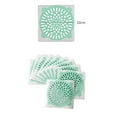 thumbnail image 6 of Drain Hair Catchers Cozival Disposable Drain Hair Catchers - 10-Pack Sink & Shower Strainers - Universal Fit & Adhesive Design - Prevents Clogs in Household Sewers - Easy-To-Use & Hygienic, Green, 6 of 8