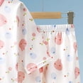 thumbnail image 6 of KPOPLK Little Girls Pajamas Short Sleeve Cotton Toddler Pjs Sleepwear Pajama Summer Clothes Sets 1-7T(2-3 Years,Pink), 6 of 6