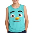 thumbnail image 1 of Camisola de Niños Pequeños 3-15 Años sin Mangas Tela Suave Impresión Gradiente para el Uso Casual Y Ocasiones Especiales, 1 of 6