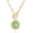 Taurus-(4.20-5.20) Birthstone, variant on Zodiac Necklace for Women 18K Gold Plated Toggle Paperclip Chain Necklace 12 Constellation Medallion Pendant Horoscope Sign Jewelry Birthday Gift for Her