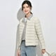 thumbnail image 2 of Chaqueta de plumón ligera para mujer, camiseta interior ligera para otoño e invierno, ropa interior, chaqueta cálida de talla grande con cuello redondo, 2 of 5