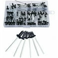 thumbnail image 5 of Black Rivet 120 Pieces Blind Rivets Rivets with Box Aluminum Rivet Pop Rivet Pop Rivets Assortment Round Open Rivets Aluminum Blind Rivets Dome Head Rivets for Metal, 5 of 5