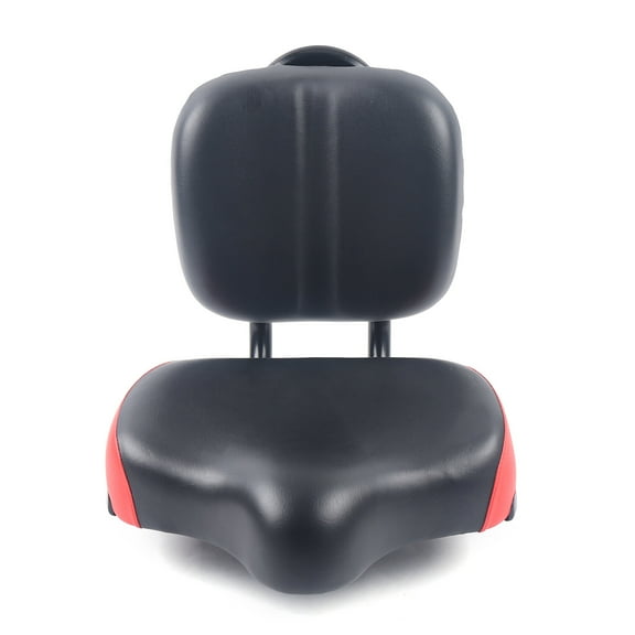 DENEST Bike Seats for Wide Adult Tricycle Women Backrest Saddle Bike Seat with Backrest