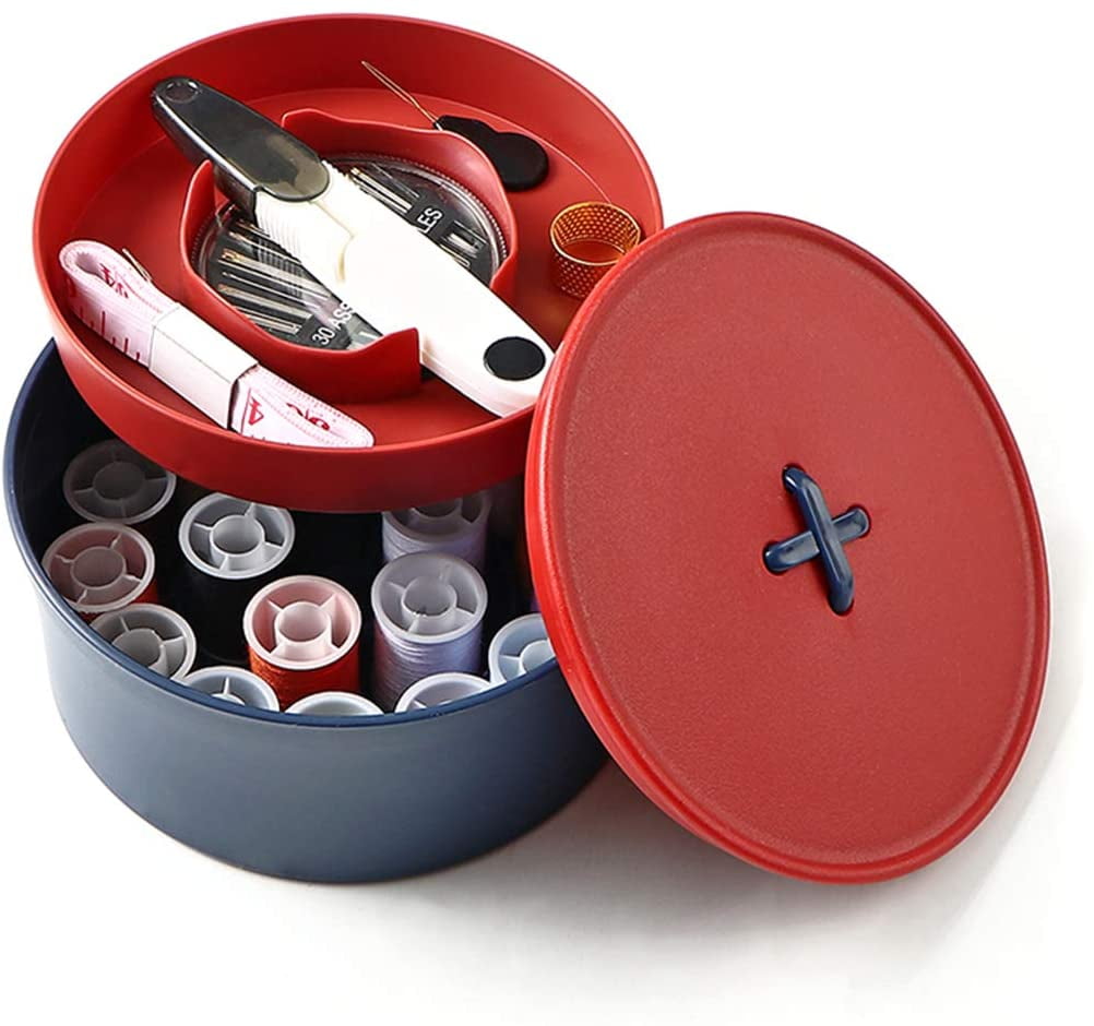 Sewing Kit, Complete Sewing Set with Box, Portable Sewing Kit, Sewing