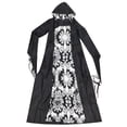 thumbnail image 4 of Likimi Hallowmas Dress For Women Dress Up Floral Print Hooded Stage Show Halloween Costumes For Performance Fashionable Cosplay Dresses Size 4Xl, 4 of 4