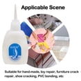 thumbnail image 2 of Super 502 Glue Cyanoacrylate Instant Adhesive Strong Fast Repair 30ml A8O6 X0E6, 2 of 6