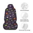 thumbnail image 4 of Honeii Halloween Print Car Seat Cover,Car Interior Covers,Universal Fit Seat Protector, Compatible with Most Cars, SUVs, Trucks, and Vans, 4 of 5