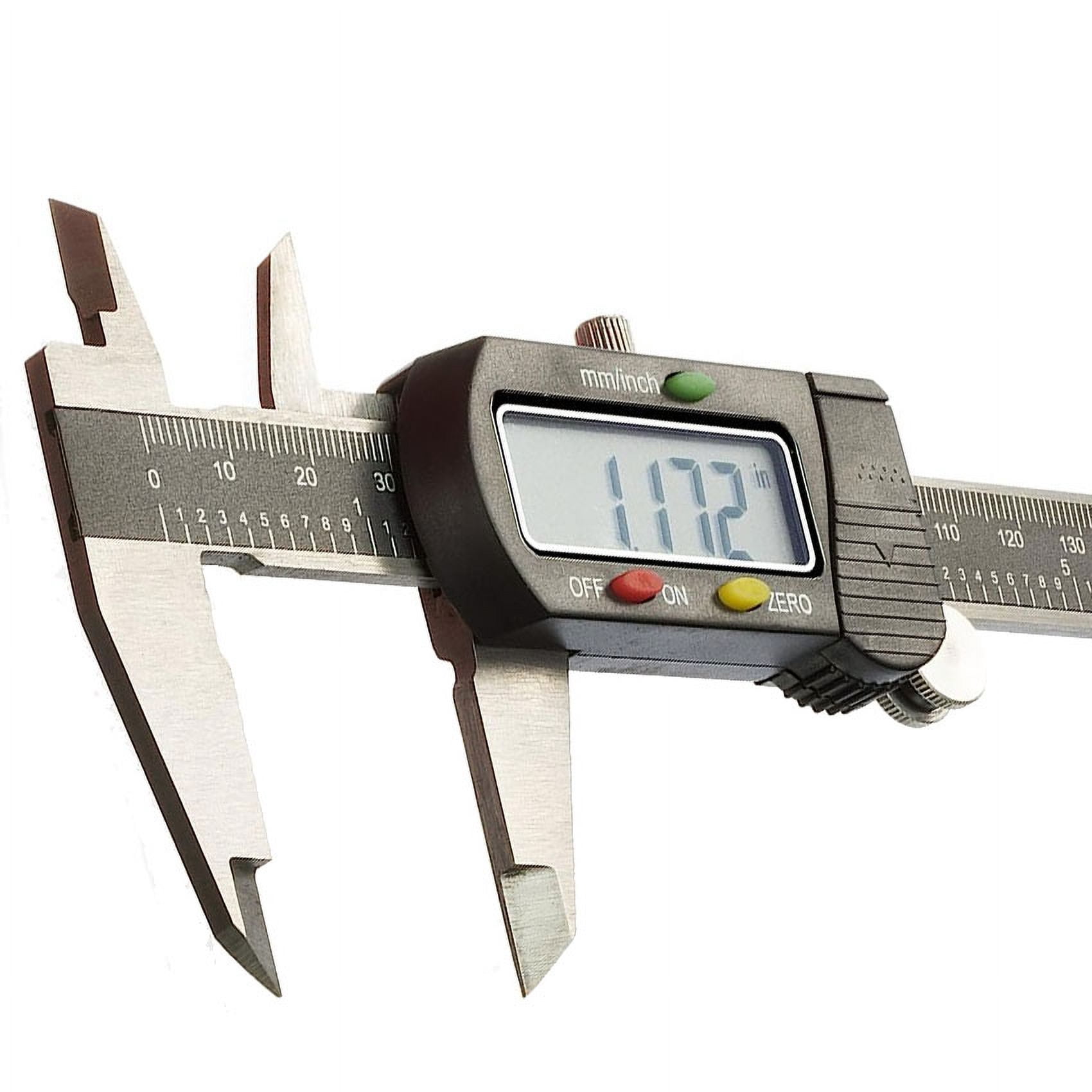 6" Digital Electronic Caliper Vernier Lcd Stainless Jewelry Gauge Labs Hobby