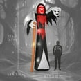 thumbnail image 3 of Outsunny Faucheuse Gonflable de 12 Pieds pour Halloween, Décoration Extérieure Gonflable, 3 of 10