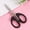 Black, variant on PPKVUFD 1Pcs Scissors 4.7 Inch Scissors All Purpose, Scissors for Office Home Craft Supplies, Soft Comfort-Grip Right/Left Hand