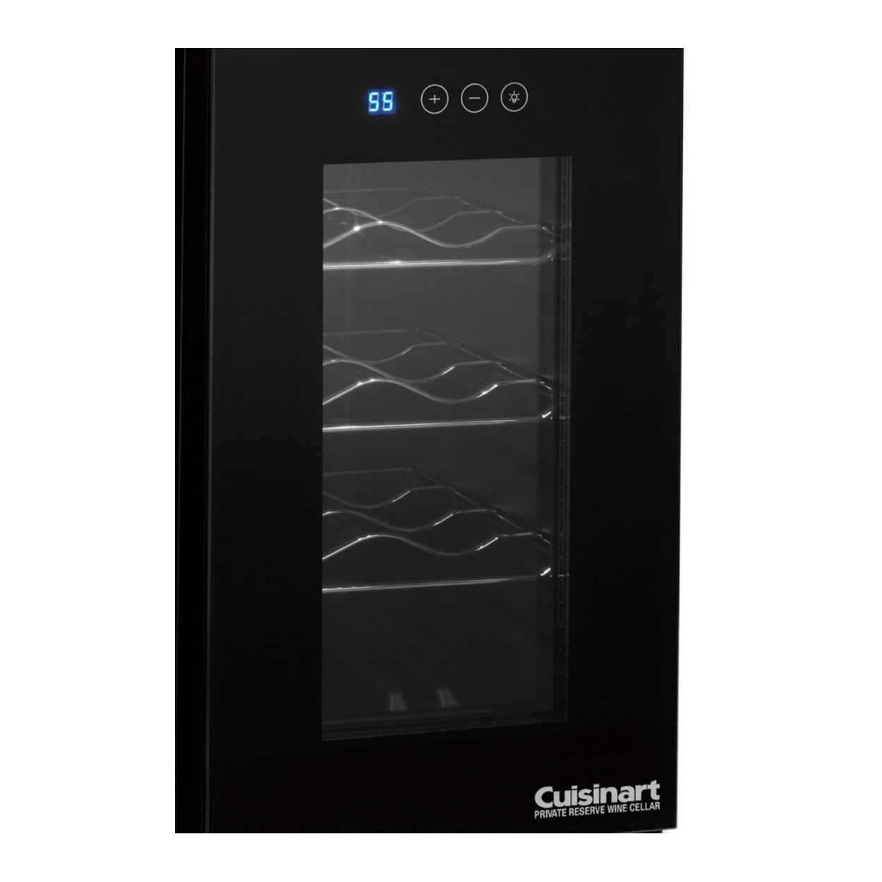 Cuisinart 16-Bottle 2 Independent Cooling Private Reserve Wine Cellar (Black)