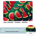 thumbnail image 2 of Watermelon Polyester Non-Slip Indoor Carpet Kitchen Mat - Machine Washable Door Rug Chair Mat, 2 of 6
