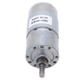 thumbnail image 2 of DC Geared Motor, Speed Reduction Geared Motor 66RPM Alloy Steel Housing 12V  For Automation Equipment, 2 of 8