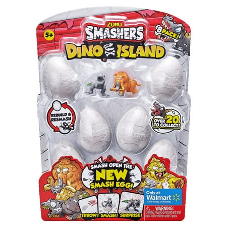 Smashers Dino Island Smash Eggs Novelty & Gag Toy by ZURU