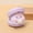 A, variant on Pinch and Fidget Toy, Macaron Bubble Hamburger for Sensory Stress Relief, Fun Tactile Anxiety Tool, Portable Decompression , Focus and Relaxation Aid