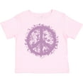 thumbnail image 3 of Inktastic Purple Peace Girls Toddler T-Shirt, 3 of 5