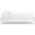 thumbnail image 5 of Signature Design by Ashley Hallityn Twin Platform Bed in Matte White Finish, 5 of 8