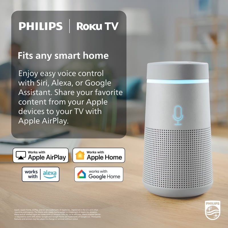 Philips 32" Class HD (720P) Smart Roku Borderless LED TV (32PFL6452/F7) gallery view
