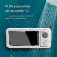 thumbnail image 4 of Shower Phone Holder with Bluetooth Speaker IPX4 Waterproof Black, 4 of 5