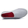 thumbnail image 6 of Laforst Jazz 3160 Womens Synthetic Slip Resistant Server Waitress Slip On Flats White, 6 of 8
