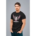 thumbnail image 2 of The Hitman Bret Hart Skull Wings Logo Mens T-shirt 3XL, 2 of 5