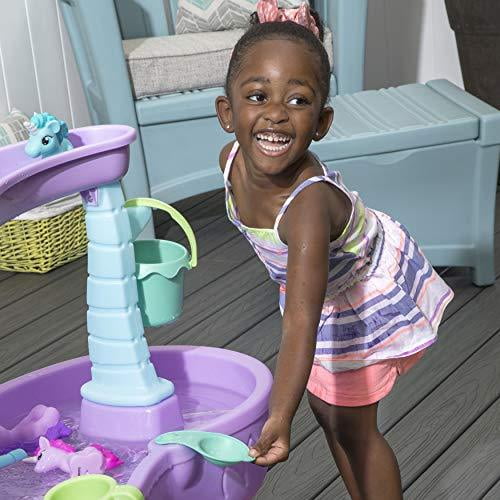 Step2 Rain Showers & Unicorns Water Table | Purple Kids Water Play