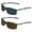 A559_black+brown, variant on Mens Polarized Sunglasses Ultralight Sports Fishing Driving Sunglasses for Men UV Protection Rectangle Metal Frame (Brown+Matte Black)