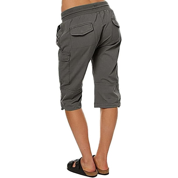 Pantalones Bermudas Mujer Xadsfeel Bermudas Para Mujer, Pantalones
