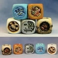thumbnail image 2 of Ensemble de dés Monster pour Jeux de Table 5 Pcs Visage de Monstre Drôle, dés de Dungeons et Dragons, dés en Résine Monster, dés pour Dungeons et Dragons, dés de Jeu de Rôle (B), 2 of 6