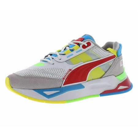 PUMA Mirage Sport Leather & Suede Sneaker, 4, Grey