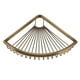 thumbnail image 2 of Estante Organizador de almacenamiento triangular de Latón Sincero para baño con estante para ducha de esquina, 2 of 10