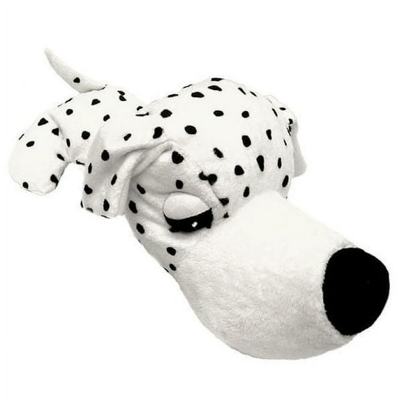 Dog Toy Super Cute Stuffed Plush Poly FatHedz Squeaker Choose Animal Design 11" (Dalmation)