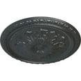 thumbnail image 3 of Ekena Millwork 18"OD x 1 3/8"P Richmond Ceiling Medallion (Fits Canopies up to 2 5/8"), Hand-Painted Pewter, 3 of 5