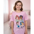 thumbnail image 6 of Disney Princess Shirt Girls' Express Yourself Character Portraits Crewneck Tee, 6 of 6