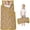 Brown Christmas Pattern, variant on Brown Christmas Pattern Toddler Nap Mats for Kids Preschool,50"x20" Sleeping Mat Bag or Kids,Toddler Sleeping Bag,Toddler Nap Mat or Daycare