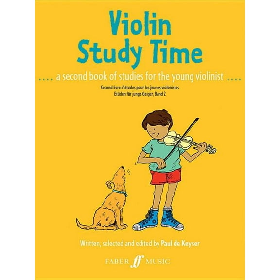 Faber Edition Violin Study Time: A Second Book of Studies for Young Violinists, (Paperback)