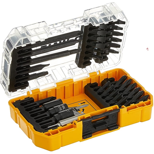 Juego de Brocas para Destornilladores de Impacto DEWALT 34 Piezas 110 V