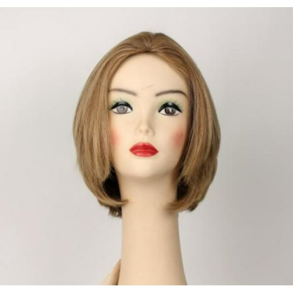 European Human Hair Freeda Wig Light Golden-Honey Blonde Streaked Dorothy Size X-Large