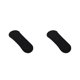 thumbnail image 3 of Jumpingount 1 par de calcetines para hombre, calcetines cortos invisibles transpirables finos, calcetines invisibles de verano, calcetines de Negro 2piezas, 3 of 6