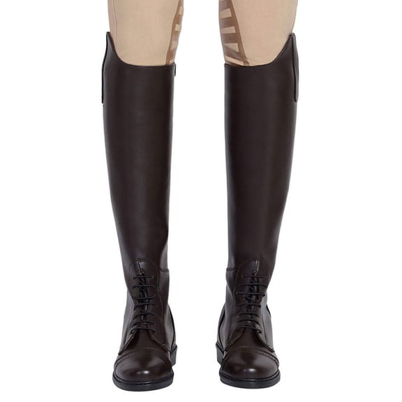 TuffRider Women Synthetic Leather Starter Back Zipper Field Boots
