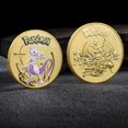 thumbnail image 4 of 8Pcs/set Gold s Coins Pikachu Anime Commemorative Coin Charizard Golden Round Metal Coin Toys, 4 of 5