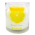 thumbnail image 1 of 7oz Lemon Scented Lemon in Glass Candle, 1 of 4