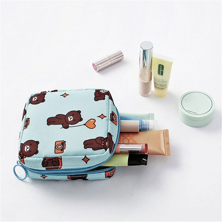 Whale Stripe Ocean,Period Pouch Portable,Tampon Storage Bag,Tampon Holder  for Purse Feminine Product Organizer : Health & Household 