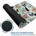 thumbnail image 6 of Long Mouse Pads for Desk,Boston Terriers and Pioneer Flower Desk Mats on Top Of Desks, Desk Mouse Pad Extra Large with 3mm Non-Slip Base and Stitched Edge for Gaming,Office,Work,Home 31.5"x11.8", 6 of 6